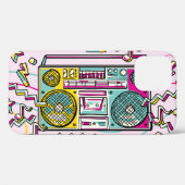 ボームファンキーボックカラフルス描デザイン Case-Mate iPhoneケース (裏面 (横))