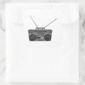 ボームボックスゲーットブラスタージャンボックスラジオカセット スクエアシール (バッグ)