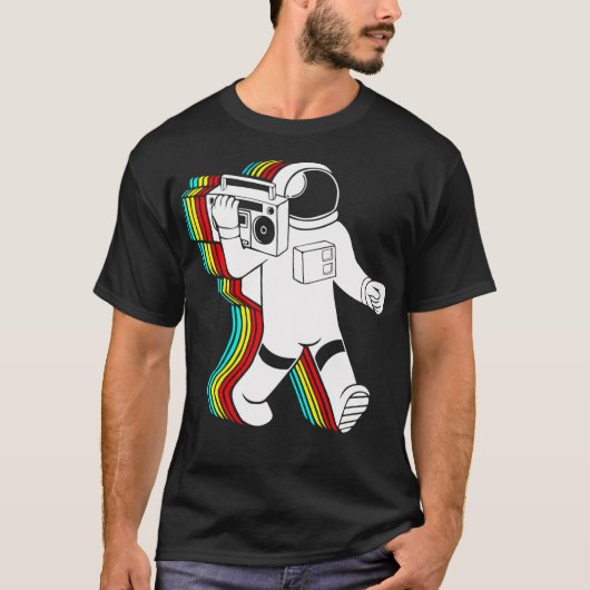ボームボックス付き宇宙クラシック士 Tシャツ (正面)