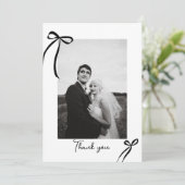 ボーモダンの結婚写真サンキューカード サンキューカード (スタンド正面)