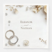 ボーモダンウォーター色2リングや輪春の結婚式 (正面)