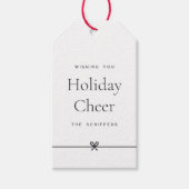 ボーモダンウ |シンプルホリミニマルー応援 ギフトタグ (正面)