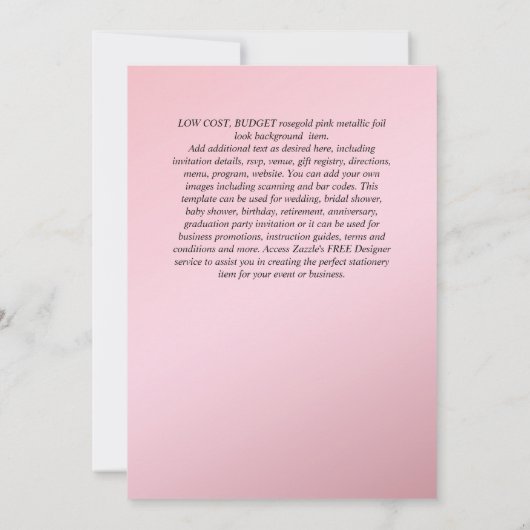 ボーモダンティゾバウティスモ《キリスト教》洗礼式や命名式招待状 招待状 (裏面)