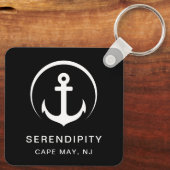 ボーモダントいかりブラック キーホルダー (裏面)