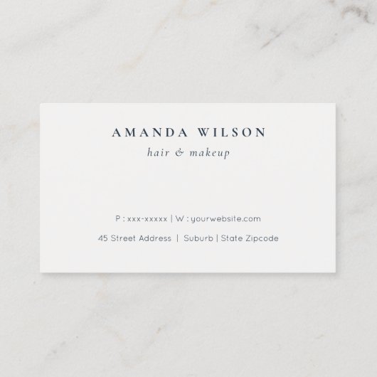 ボーモダンホカラフルバラフローラ6パンチロイヤリティ 名刺 (裏面)