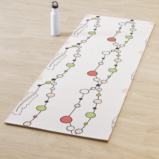 ボーモダンービーズと羽 ヨガマット (インサイチュ)