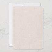 ボーモダンーフォークブルーボーイベビーシャワー 招待状 (裏面)