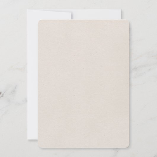 ボーモダンーフォークブルーボーイベビーシャワー 招待状 (裏面)