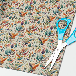 ボーモダンーフローラ包装紙 ラッピングペーパー