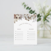 ボーモダンーブライダルシャワーゲーム何歳だった  ポストカード (スタンド正面)