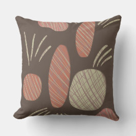 ボーモダン抽象芸術大きい石ストーンズ クッション