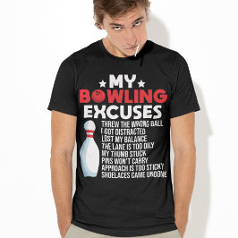 ボーリングおもしろいのボウリングをする人、 クリケットの投手 Tシャツ