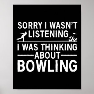 ボーリングおもしろいデザイン女子男性へキッズボウリングをする人、 クリケットの投手ボウ ポスター