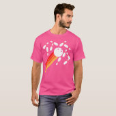 ボーリングおもしろいボーリングパーティー Tシャツ (正面フル)