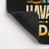 ボーリングおもしろい父の日 – ハバニーズパパ犬の愛 マウスパッド (コーナー)