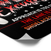 ボーリングがおもしろいボーリングを弁解 ポスター (角)