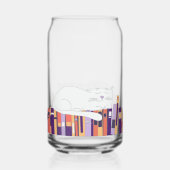 ボーリングでありながら愛らしい"缶"ガラス ガラス缶 (正面)