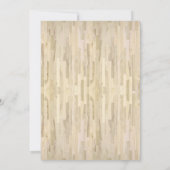 ボーリングとピザ誕生日パーティー 招待状 (裏面)