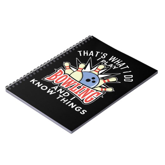 ボーリングと私は物事を知っている260ボウリングをする人、 クリケットの投手 ノートブック (左側)