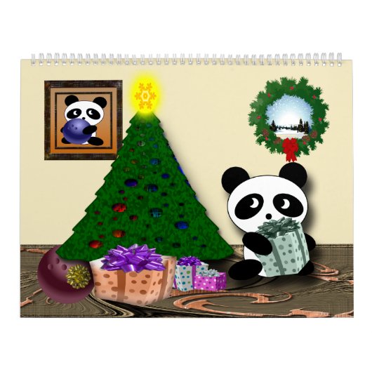 ボーリングのおもしろい カレンダー (カバー)