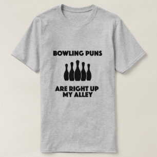 ボーリングのしゃれは私の細道のTシャツの上の権利です Tシャツ