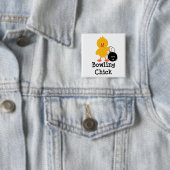 ボーリングのひよこボタン 缶バッジ (インサイチュ)