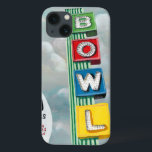 ボーリングのアートワーク iPhone 13ケース<br><div class="desc">ボーリングアリー美術作家：マカヴィット直美</div>