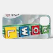 ボーリングのアートワーク Case-Mate iPhoneケース (裏面 (横))