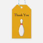 ボーリングのカスタマイズ ギフトタグ (正面)