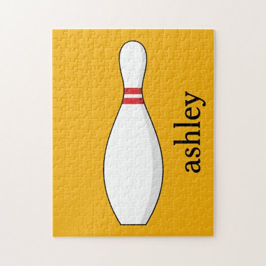 ボーリングのカスタマイズ ジグソーパズル (縦)