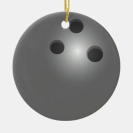 ボーリングのクリスマスのオーナメント セラミックオーナメント