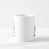 ボーリングのクリスマス コーヒーマグカップ (中央)
