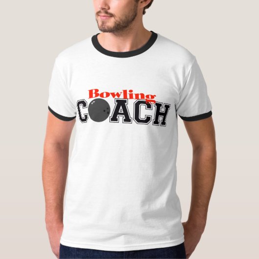 ボーリングのコーチ Tシャツ (正面)