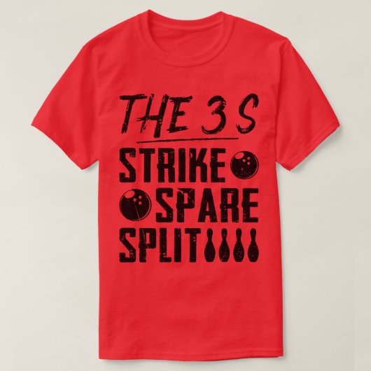 ボーリングのボウリングをする人、 クリケットの投手 Tシャツ (デザイン正面)