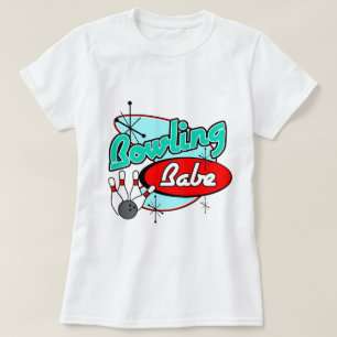 ボーリングの可愛い人 Tシャツ