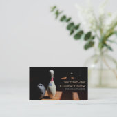 ボーリングの専門のパーソナルトレーナーの先生 名刺 (スタンド正面)