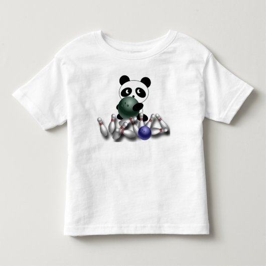 ボーリングの星 トドラーTシャツ (正面)
