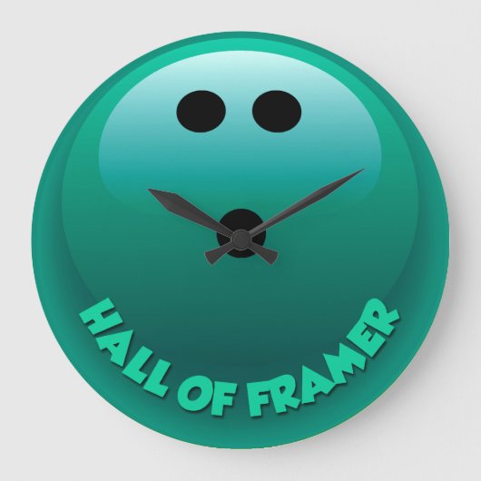 ボーリングの柱時計 ラージ壁時計 (正面)