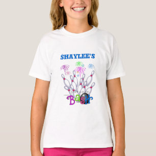 ボーリングの誕生日 Tシャツ