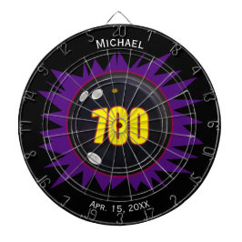 ボーリングの700シリーズ、名前と日付でパーソナライズ ダーツボード