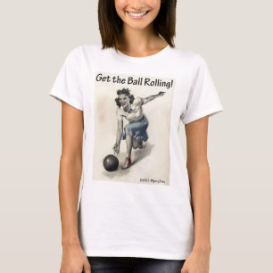 ボーリングのTシャツ Tシャツ