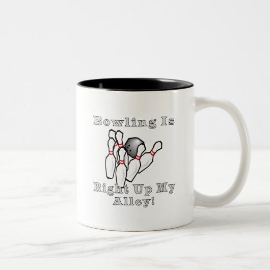 ボーリングはあります ツートーンマグカップ (右)