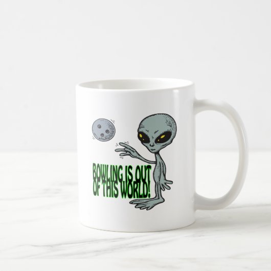 ボーリングはこの世界からあります コーヒーマグカップ (右)