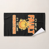 ボーリングは路線条件だ ハンドタオル (ハンドタオル)