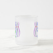 ボーリングはTシャツとギフトをピン留めする。 フロストグラスマグカップ (中央)