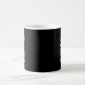 ボーリングや猫を愛する女おもしろいの子 コーヒーマグカップ (中央)