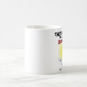 ボーリングよりより多くの事 コーヒーマグカップ (中央)