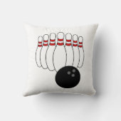 ボーリングをすること クッション (裏面)