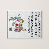 ボーリングをすること ジグソーパズル (横)