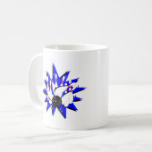 ボーリングをすること(殴打) コーヒーマグカップ (正面左)